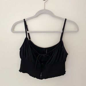 Urban Outfitters silk black top 🖤